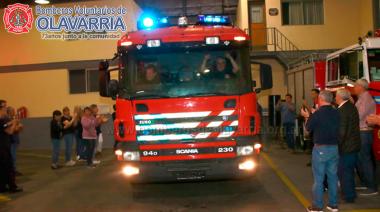 Llegó una nueva unidad al cuartel central de Bomberos Voluntarios