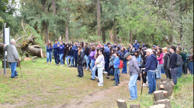 Con la visita a Monte Pelloni cerró la agenda de actividades de Marzo por la Memoria de la FACSO