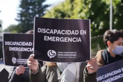 Este jueves habrá movilización bajo el lema "Discapacidad en emergencia"