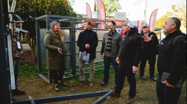 El intendente Wesner participó de la inauguración de “La Ganadería que Viene”