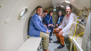 El Hospital Municipal “Doctor Héctor Cura” vuelve a tener operativa su Cámara Hiperbárica