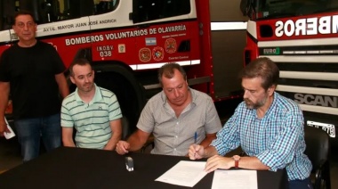 Camuzzi Gas realizó una importante donación a Bomberos Olavarría