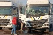 Camionero olavarriense involucrado en triple choque sobre la ruta 3