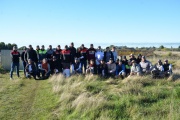 Se llevó adelante una jornada de limpieza y plantación de especies nativas en la Reserva Natural Municipal Urbana