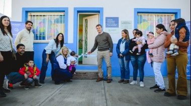 El intendente Wesner dejó inaugurado el nuevo Jardín Maternal Municipal “La Lomita”