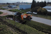 El Municipio avanza con la limpieza de canales de los sectores II y V del Parque Industrial