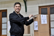 El Gobernador Axel Kicillof emitió su voto