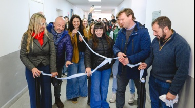 El intendente Wesner inauguró las nuevas obras de ampliación de la Escuela Secundaria Nº 18