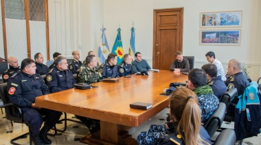 El intendente Wesner encabezó una Mesa de Seguridad