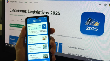 Ya está disponible la aplicación "Elecciones Legislativas 2025" para seguir los resultados desde el celular