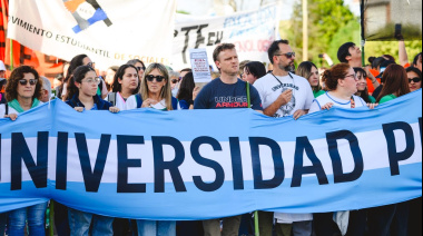Wesner se sumó a la Marcha Federal Universitaria