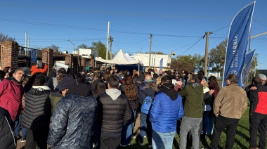 “Barrio por barrio” pasó por Mariano Moreno y Roca Merlo