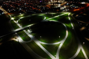El acceso a Olavarría por Ruta Nacional 226 ya cuenta con nueva luminaria LED