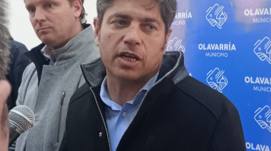 Kicillof: "Para continuar con las obras públicas, las viviendas y salud necesitamos que no siga esta política nacional"
