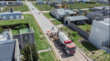 El Municipio avanza con distintos frentes de obras de pavimentación