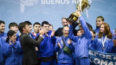 Kicillof lideró la presentación oficial de los Juegos Bonaerenses 2024