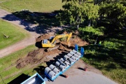 El Municipio lleva adelante obras hidráulicas en los barrios CECO I y Luz y Fuerza