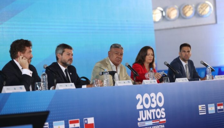 Se lanzó oficialmente la candidatura de Argentina, Uruguay, Chile y Paraguay para el Mundial 2030