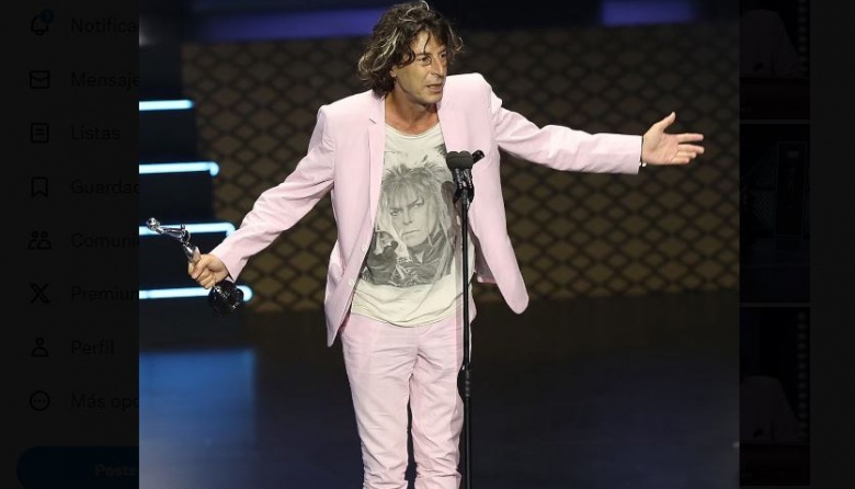 El músico Andy Chango ganó un  pr por interpretar a Charly García y criticó al Gobierno