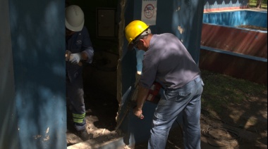 El Municipio realiza diferentes refacciones en el piletón del Bioparque Municipal “La Máxima”