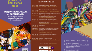Sociales será parte de la V Jornada Reflexiva #8M23 sobre Patrimonio Cultural