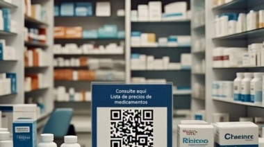 Las farmacias deberán exhibir un código QR donde se pueda ver la lista de precios de los medicamentos