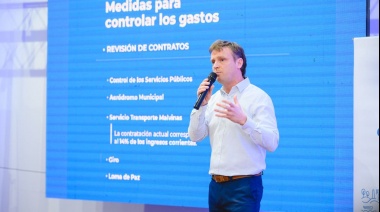 Maximiliano Wesner reinauguró el Salón Rivadavia y brindó un informe de gestión