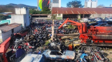 Tandil: compactan unos 1.500 vehículos secuestrados entre 2018 y 2022