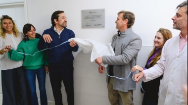 El intendente Wesner y el Ministro Kreplak inauguraron el nuevo sector de internación del Hospital Municipal “Doctor Héctor Cura”