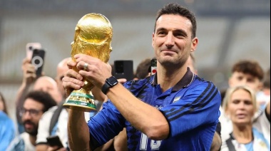 La reacción de Scaloni ante los fanáticos en China