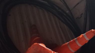 Personal policial halló 80 metros de cable de telefonía
