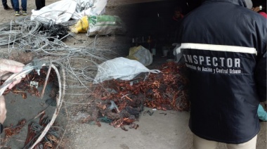 Protección Ciudadana: Gracias a la labor preventiva se incautaron cables robados
