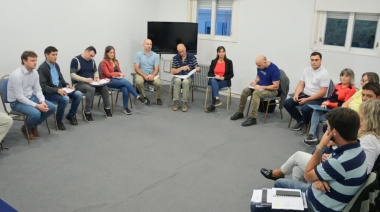 Wesner encabezó una reunión de seguridad con delegados de las localidades