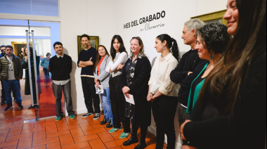 Quedó inaugurada la muestra “Mes del Grabado en Olavarría”