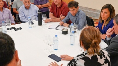 Kicillof junto al sector pesquero: “El proyecto del Gobierno Nacional pone en riesgo el trabajo y la producción"