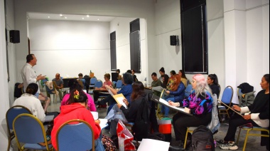 Mauricio Nizzero brindó una clínica de dibujo en el Centro Cultural San José