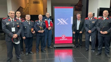Bomberos de Olavarría presentes en el 21° Congreso de la Federación de Voluntarios de la Provincia