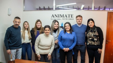 El Intendente Maximiliano Wesner visitó la sede de Animate