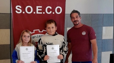 El SOECO llevó adelante una nueva entrega de guardapolvos para hijos e hijas de afiliados