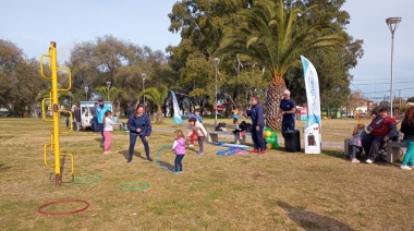 Juguemos en la plaza estará en Sierra Chica