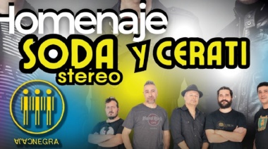 La banda "Caja negra" hará un homenaje a Soda Stereo y Cerati