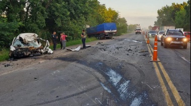 Un olavarriense resultó herido en un accidente fatal en Ruta 3