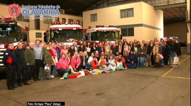 Este sábado se llevó a cabo la Primera Cruzada Solidaria en el Cuartel Central de Bomberos Voluntarios