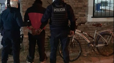 Motopolicías evitaron el hurto de una bicicleta