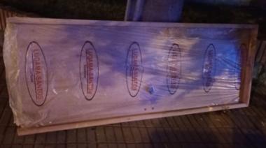 Robó una puerta y fue aprehendido por la Policía