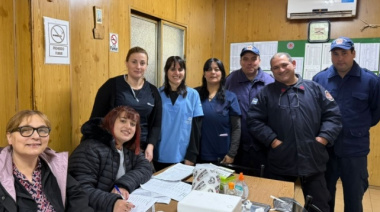 Bomberos de Olavarría recibió vacunación contra la fiebre hemorrágica argentina