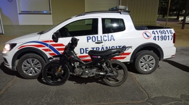 Gran cantidad de motos incautadas en operativos de control