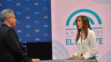Rossi y Villarruel se cruzaron en un tenso debate por los derechos humanos, la economía y la inseguridad