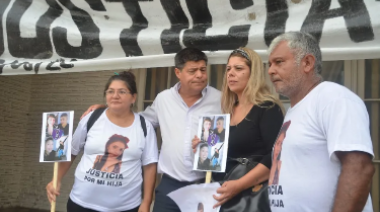 Familiares de Sofía Vicente marcharon en pedido de justicia: “Nos preguntamos dónde está el que falta y los que faltan”