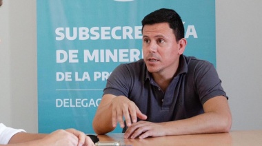 Aguilera sobre la producción de minerales en el 2022: "Un año récord y con números muy importantes en la provincia"